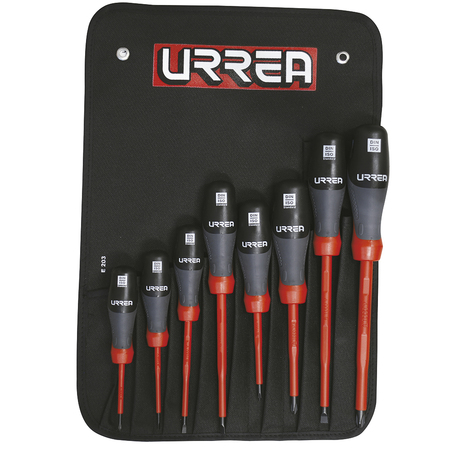 URREA 1000V Trimaterial screwdriver set 8Pc 9700TA